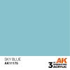 AK Interactive AK11175 Sky Blue, 17 ml akril makett festék