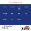 AK Interactive AK11179 Ultramarine, 17 ml akril makett festék