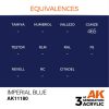 AK Interactive AK11180 Imperial Blue, 17 ml akril makett festék