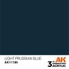 AK Interactive AK11186 Light Prussian Blue, 17 ml akril makett festék