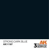 AK Interactive AK11187 Strong Dark Blue, 17 ml akril makett festék