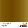 AK Interactive AK11193 Rusty Gold, 17 ml akril makett festék