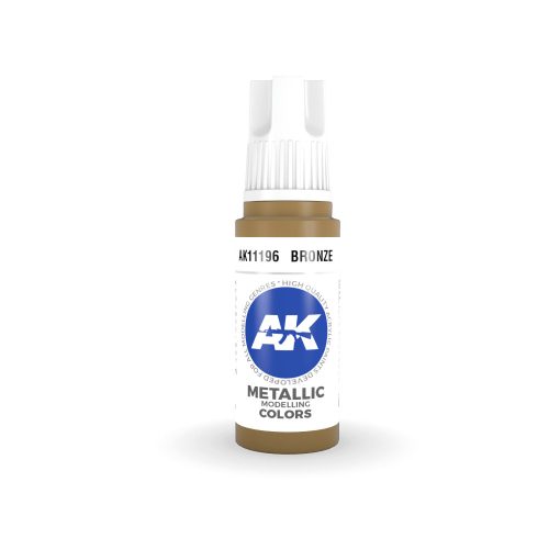 AK Interactive AK11196 Bronze, 17 ml akril makett festék