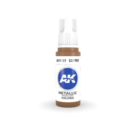 AK Interactive AK11197 Copper, 17 ml akril makett festék