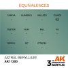 AK Interactive AK11200 Astral Beryllium, 17 ml akril makett festék