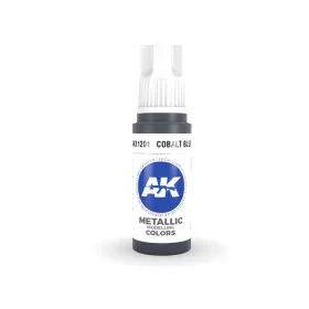   AK Interactive AK11201 Cobalt Blue, 17 ml akril makett festék