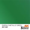 AK Interactive AK11204 Emerald Metallic Green, 17 ml akril makett festék