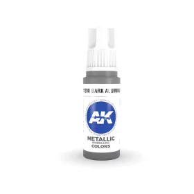   AK Interactive AK11208 Dark Aluminium, 17 ml akril makett festék