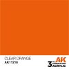 AK Interactive AK11218 Clear Orange, 17 ml akril makett festék