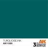 AK Interactive AK11220 Turquoise INK, 17 ml akril makett festék