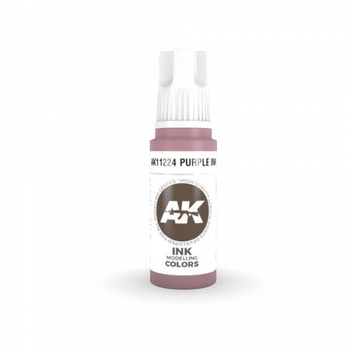 AK Interactive AK11224 Purple INK, 17 ml akril makett festék