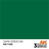 AK Interactive AK11226 Dark Green INK, 17 ml akril makett festék