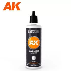   AK Interactive AK11237 Matt Varnish 100 ml - akril matt lakk makettezéshez