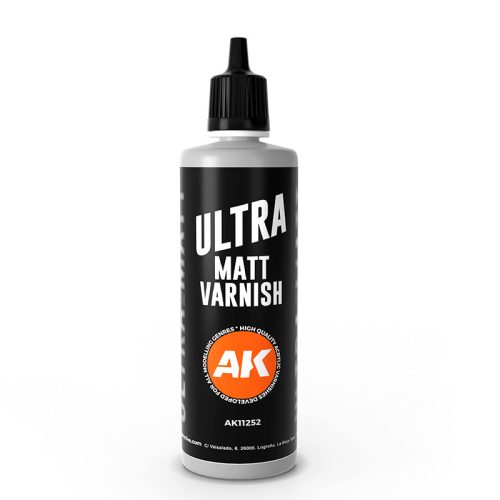 AK Interactive AK11252 ULTRA MATT VARNISH 100 ml - Matt lakk