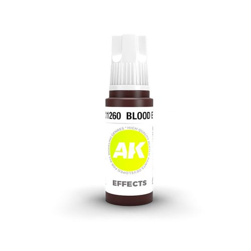 AK Interactive AK11260 Blood effect 17 ml - EFFECTS - Vér effekt, 17 ml akril makett festék