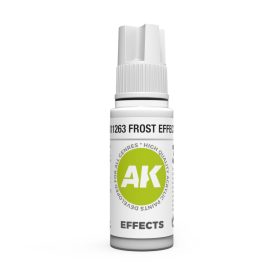   AK Interactive AK11263 Frost Effect 17 ml - Fagyás effekt, 17 ml akril makett festék