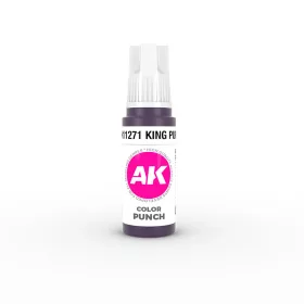   AK Interactive AK11271 King Purple COLOR PUNCH 17 ml akril makett festék