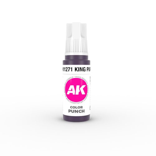 AK Interactive AK11271 King Purple COLOR PUNCH 17 ml akril makett festék