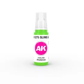   AK Interactive AK11275 Slime green COLOR PUNCH 17 ml akril makett festék