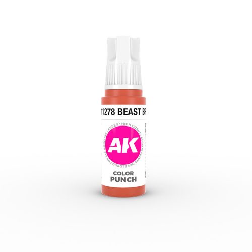 AK Interactive AK11278 Beast Brown COLOR PUNCH 17 ml akril makett festék