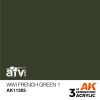 AK Interactive AK11305 WWI French Green 1 17 ml akril makett festék