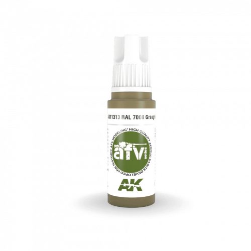 AK Interactive AK11313 RAL 7008 Graugrün 17 ml akril makett festék