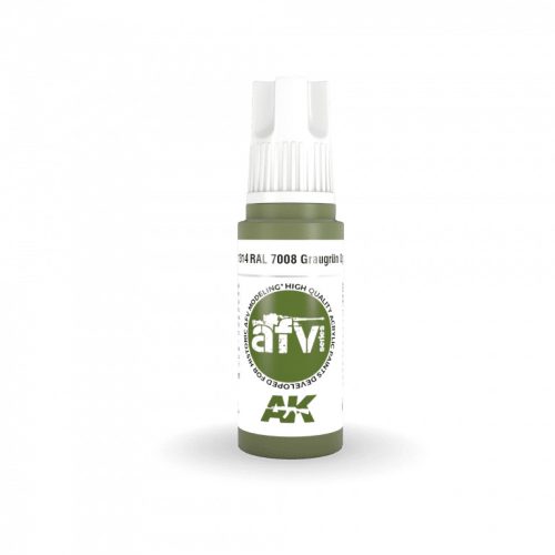 AK Interactive AK11314 RAL 7008 Graugrün Opt 2 17 ml akril makett festék