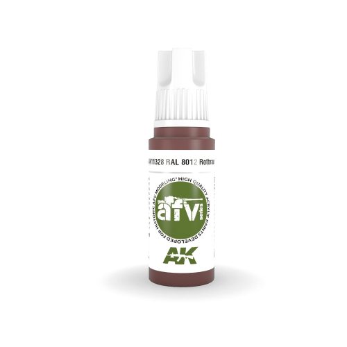 AK Interactive AK11328 RAL 8012 Rotbraun 17 ml akril makett festék