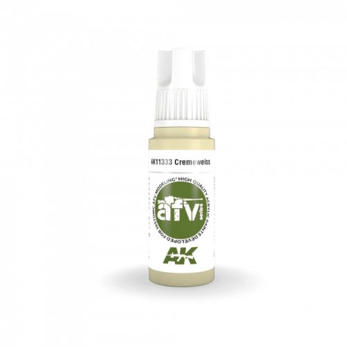 AK Interactive AK11333 Cremeweiss 17 ml akril makett festék