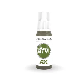   AK Interactive AK11334 Olive Drab Base 17 ml akril makett festék