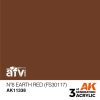 AK Interactive AK11338 Nº8 Earth Red (FS30117) 17 ml akril makett festék