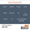 AK Interactive AK11341 Ocean Gray (FS35164) 17 ml akril makett festék