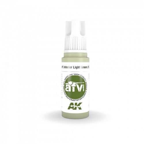 AK Interactive AK11345 APC Interior Light Green (FS24533) 17 ml akril makett festék