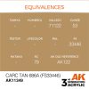 AK Interactive AK11349 CARC Tan 686A (FS33446) 17 ml akril makett festék