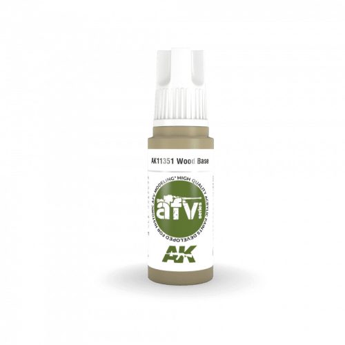 AK Interactive AK11351 Wood Base 17 ml akril makett festék