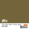 AK Interactive AK11353 IDF Sand Grey 1970s-1980s 17 ml akril makett festék