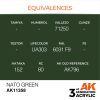 AK Interactive AK11358 NATO Green 17 ml akril makett festék