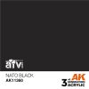 AK Interactive AK11360 NATO Black 17 ml akril makett festék