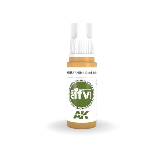 AK Interactive AK11362 British Sand Yellow 17 ml akril makett festék