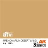 AK Interactive AK11363 French Army Desert Sand 17 ml akril makett festék