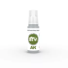   AK Interactive AK11365 French Army Grey-Blue 17 ml akril makett festék