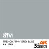 AK Interactive AK11365 French Army Grey-Blue 17 ml akril makett festék