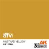 AK Interactive AK11366 Mustard Yellow 17 ml akril makett festék