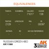 AK Interactive AK11368 Russian Green 4BO 17 ml akril makett festék