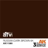 AK Interactive AK11369 Russian Dark Brown 6K 17 ml akril makett festék