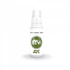   AK Interactive AK11372 Washable White Paint 17 ml mosható akril makett festék