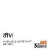 AK Interactive AK11372 Washable White Paint 17 ml mosható akril makett festék