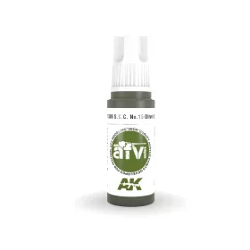   AK Interactive AK11386 S.C.C. No.15 Olive Drab 17 ml akril makett festék