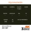 AK Interactive AK11387 3B AU/ZB AU 17 ml akril makett festék