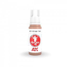   AK Interactive AK11402 Light Flesh 17 ml akril makett festék